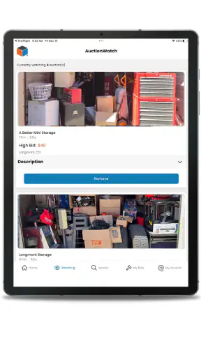 StorageTreasures Auction App screenshot 10