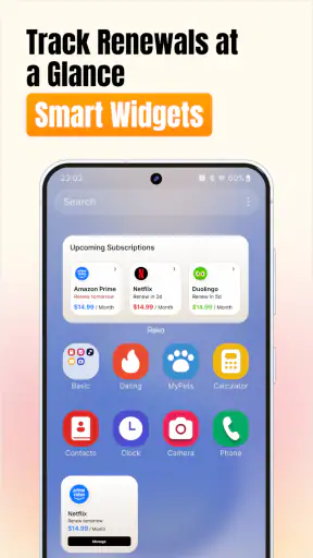 Subscription Manager: Reko screenshot 5