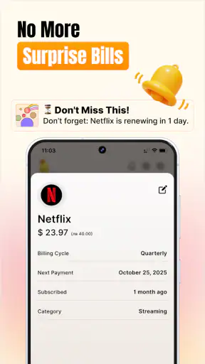 Subscription Manager: Reko screenshot 6