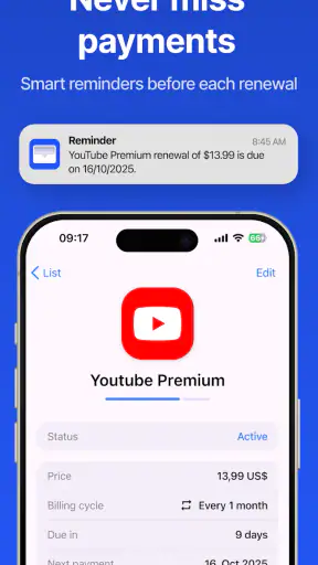 Subscription Manager - ReSubs screenshot 3
