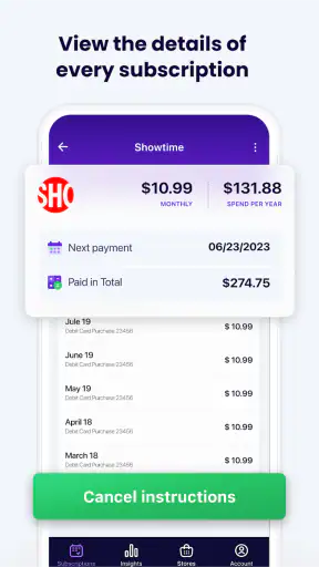 Subscription Stopper & Manager screenshot 5