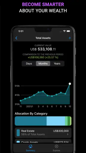 Sumio: Net Worth Tracker screenshot 7