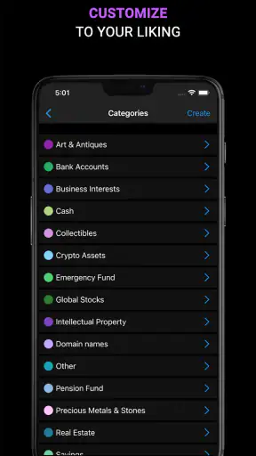 Sumio: Net Worth Tracker screenshot 8