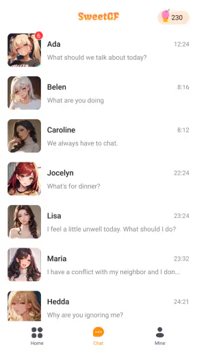 Sweet GF-Virtual Love Story screenshot 2