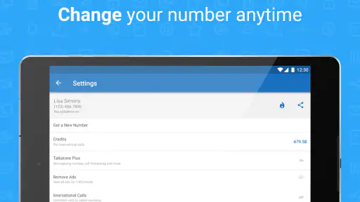 Talkatone: Texting & Calling screenshot 12