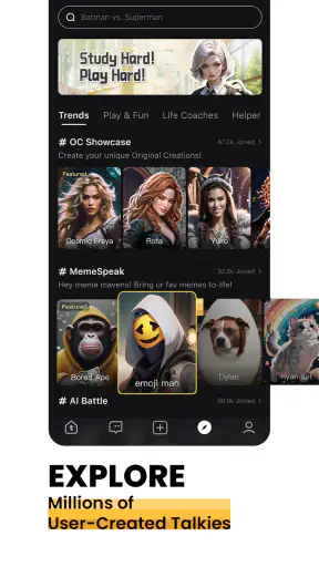 Talkie: Creative AI Community screenshot 8