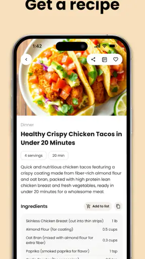 AI Recipe Generator: TasteBot screenshot 4