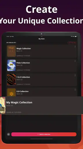 TCG Card Scanner TCG Collector screenshot 12
