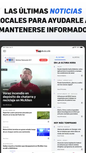 Telemundo 40 McAllen Noticias screenshot 8