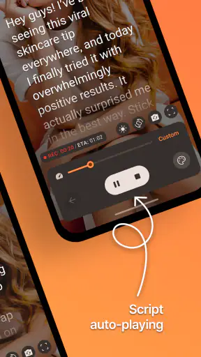 Teleprompter: Vlog & Scripts screenshot 2