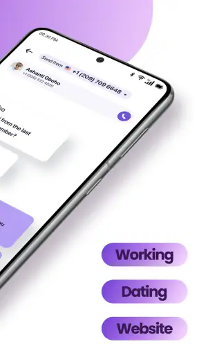 TextNum: Call + Text for Now！ screenshot 2