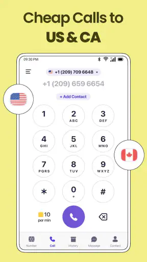 TextNum: Call + Text for Now！ screenshot 7