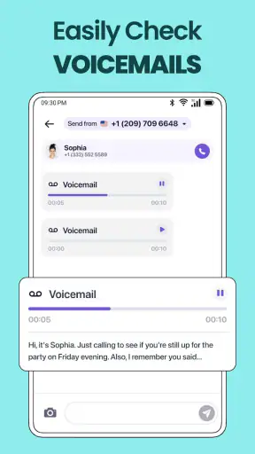 TextNum: Call + Text for Now！ screenshot 8