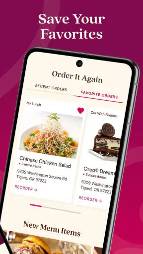 The Cheesecake Factory screenshot 4