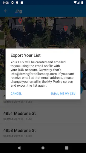 The Driving For Dollars App screenshot 5