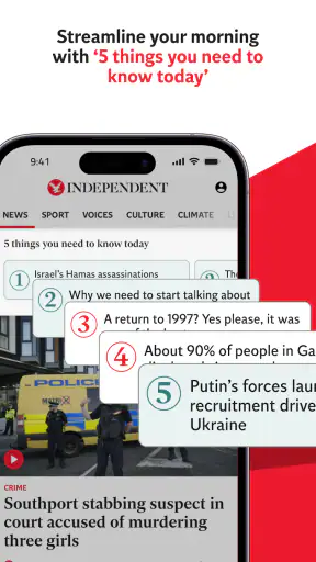 The Independent: Breaking News screenshot 6