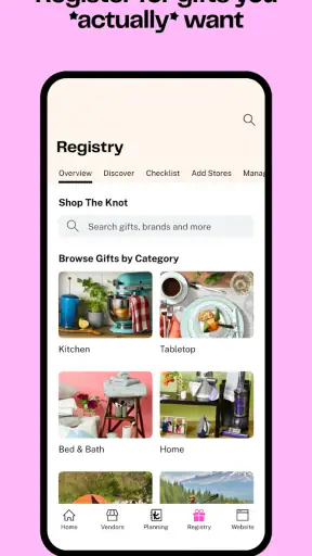 The Knot Wedding Planner screenshot