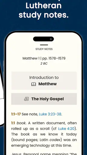 The Lutheran Study Bible screenshot 3