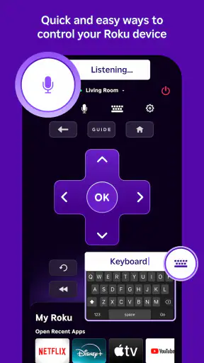 The Roku App (Official) screenshot