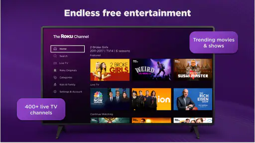 The Roku Channel screenshot