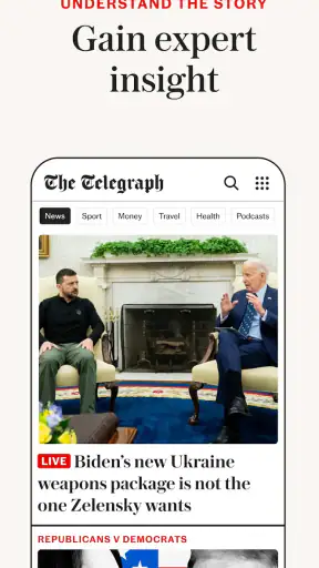 The Telegraph UK Latest News screenshot 2