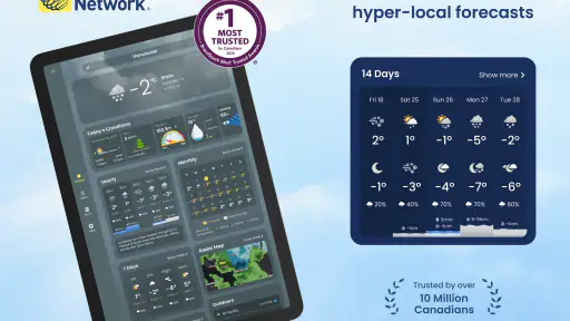 The Weather Network TV App screenshot 8