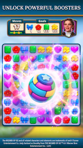 The Wizard of Oz Magic Match 3 screenshot 10