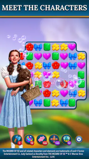 The Wizard of Oz Magic Match 3 screenshot 9