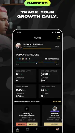 theCut: Find & Book Barbers screenshot 3