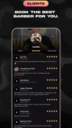 theCut: Find & Book Barbers screenshot 4
