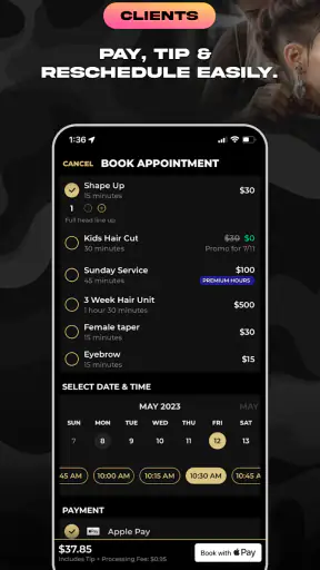 theCut: Find & Book Barbers screenshot 5