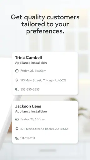 Thumbtack for Professionals screenshot 2