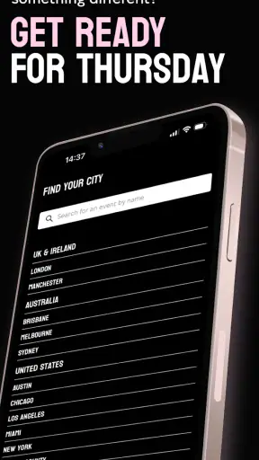 Thursday Events screenshot 10