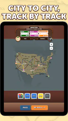 Ticket to Dice - Trains Tracks screenshot 10