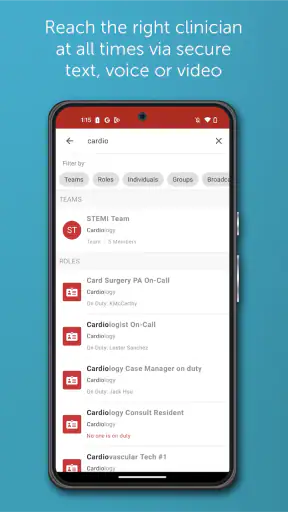 TigerConnect screenshot 1