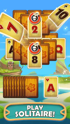 Tiki Solitaire TriPeaks screenshot 9