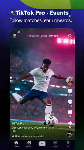 TikTok Pro - Events screenshot 1