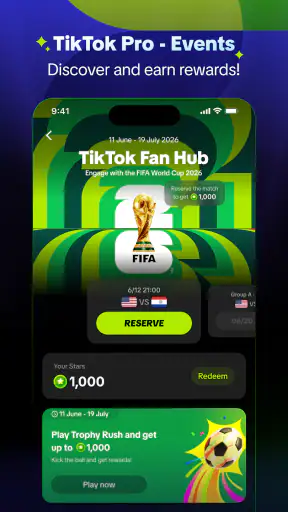TikTok Pro - Events screenshot 2