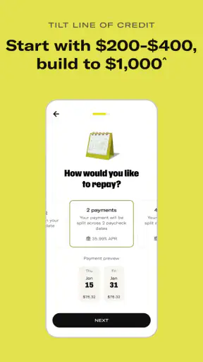 Tilt: Cash Advance & Credit screenshot 4