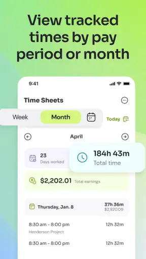 Time Clock: Easy Tracker screenshot 7