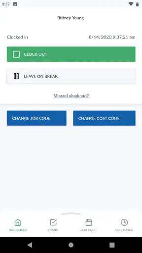 TimeClock Plus Clock screenshot 6