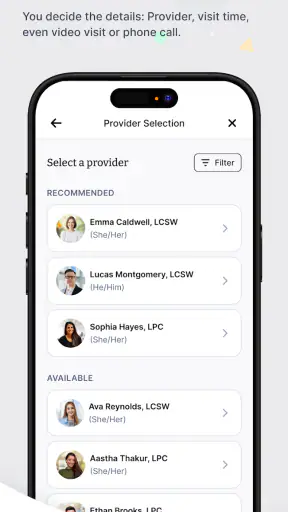 TimelyCare Health & Well-being screenshot 2