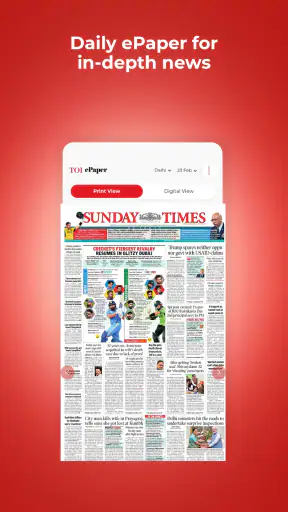 TOI Breaking News App & ePaper screenshot 4