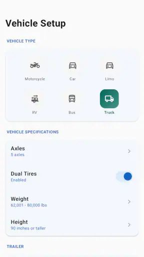 Toll Calculator GPS Navigation screenshot 7