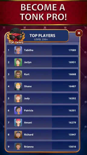 Tonk Star Classic Card Game screenshot 3