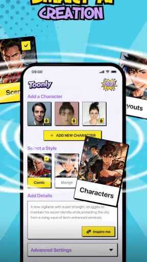 Toonly: AI Story & Comic Maker screenshot 7