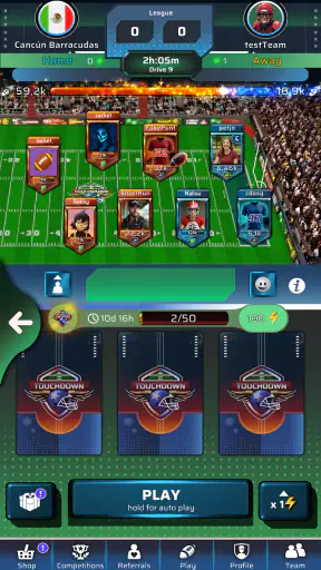 Touchdown - Football PVP Game screenshot 10
