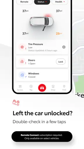 Toyota screenshot