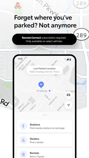 Toyota screenshot