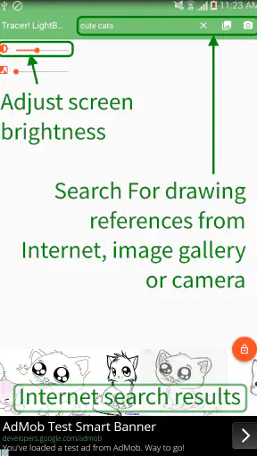 Tracer! Lightbox tracing app screenshot 2